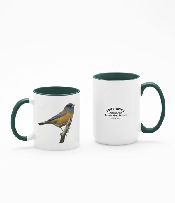 TazaC 11 15 Oz Verde Taza Cometocino