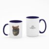 TazaP 11 15 Oz Azul Taza Pudú
