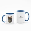 TazaP 11 15 Oz Celeste Taza Pudú
