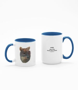 TazaP 11 15 Oz Celeste Taza Pudú